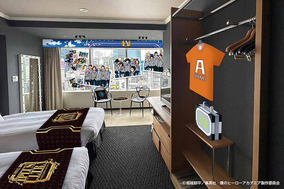 雄英高中 1-A 班主題房