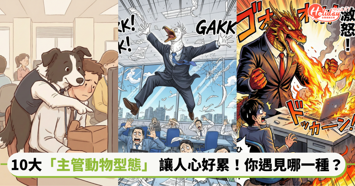 你的老闆是哪種？10種「主管動物型態」 海鷗亂吵亂叫、螞蟻最愛裝忙、「雙面孔雀」讓人心好累！